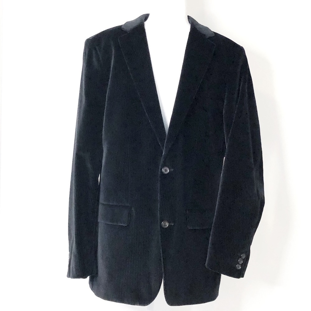 Hugo Boss Stripped Black Blazer Coat